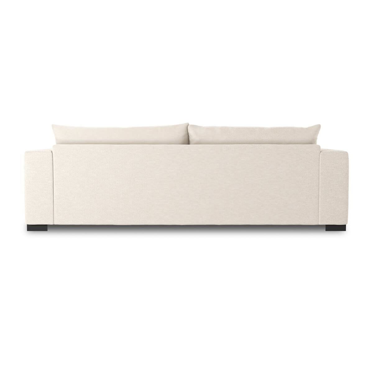 Back of Four Hands 94" Grant Sofa in Ashby Oatmeal on a white background at Addison West