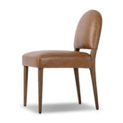 Four Hands Abilene Dining Chair in Chaps Saddle on a white background at Addison West