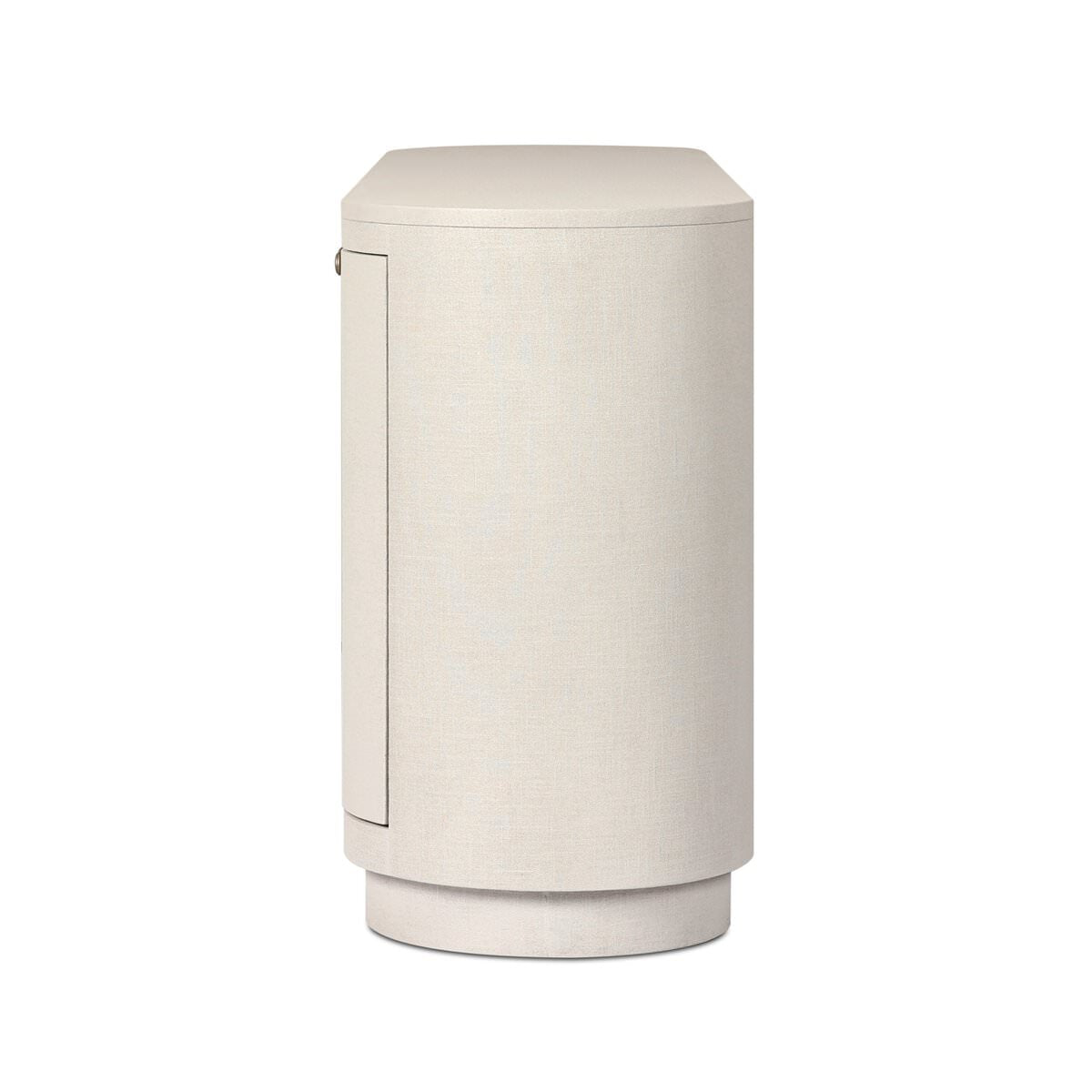Side of Four Hands Amelia Sideboard in Ivory Painted Linen on a white background at Addison West