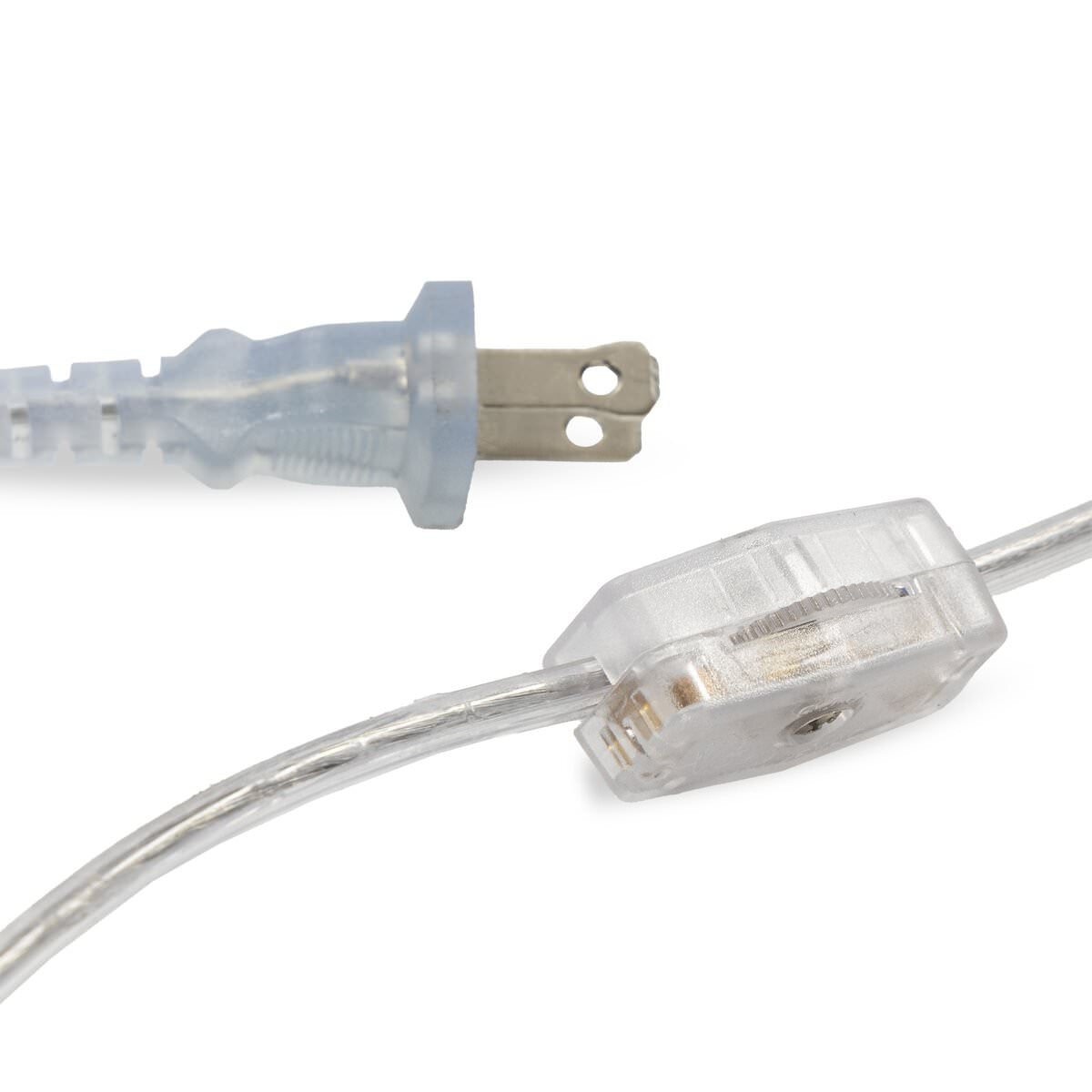 Close up of Four Hands Astra Table Lamp in Cream Italian Marble on a white background at Addison West