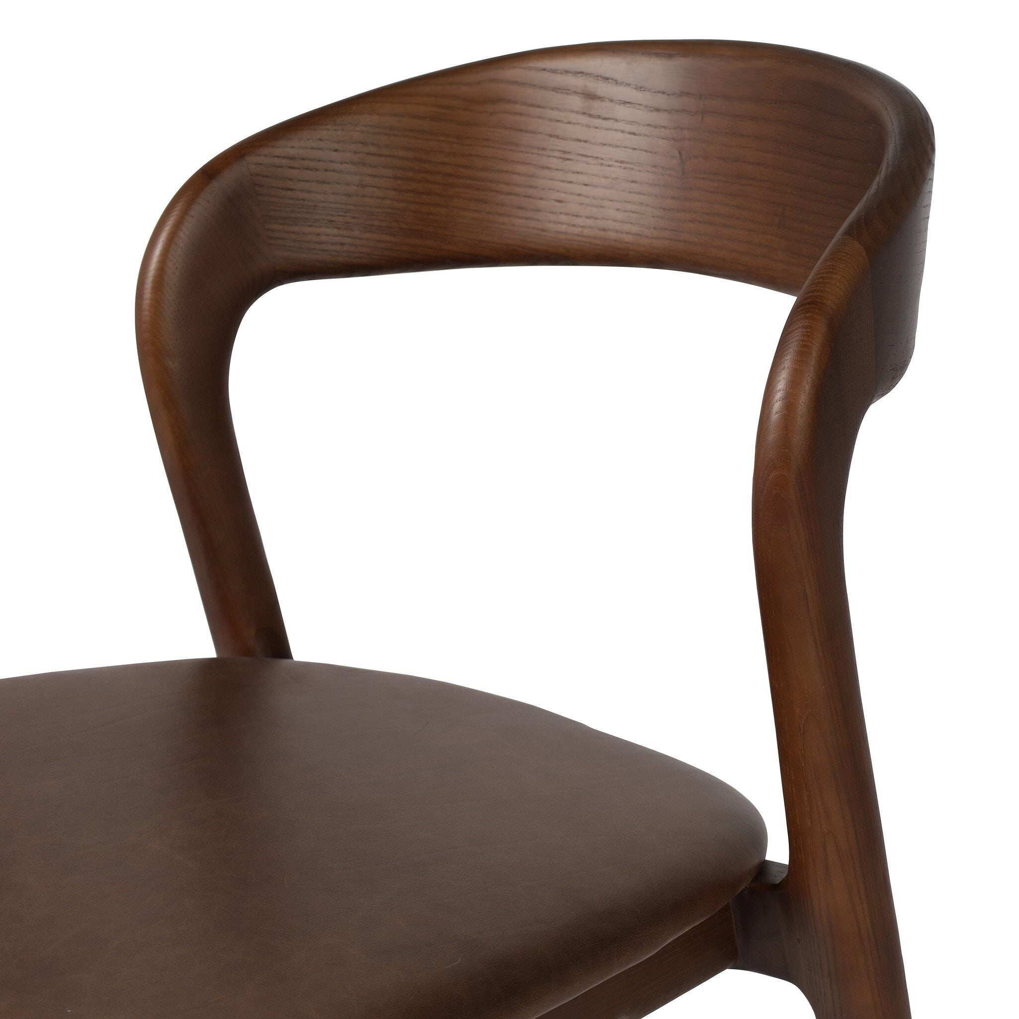 Four Hands Bar Stool in Sonoma Coco on a white background at Addison West