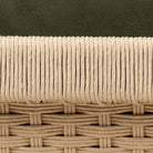 Close up of Four Hands Barwin Chair in Surrey Olive at Addison West