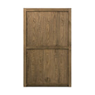 Back of Four Hands Bedford Cabinet in Warm Natural Oak Veneer on a white background at Addison West