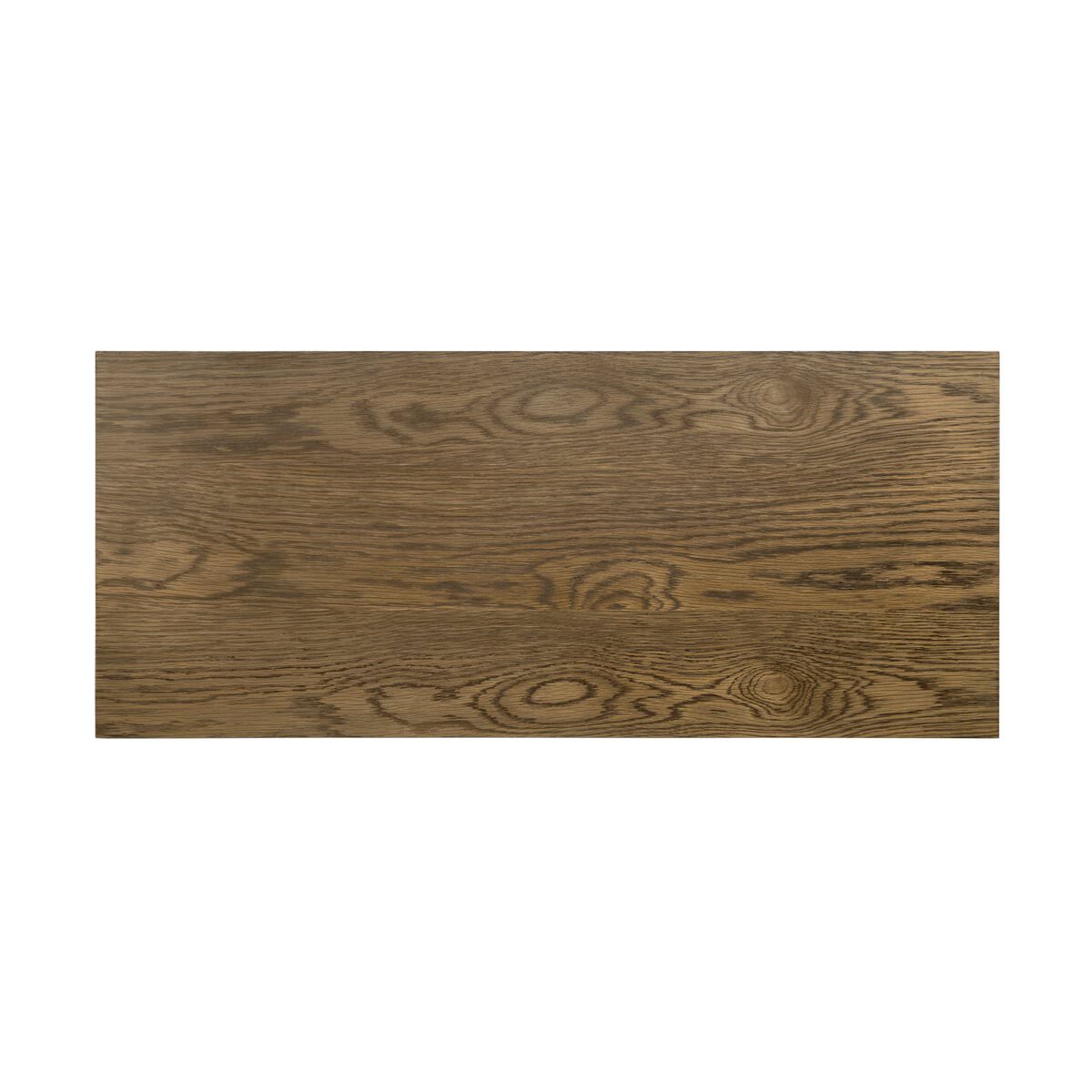 Top of Four Hands Bedford Cabinet in Warm Natural Oak Veneer on a white background at Addison West