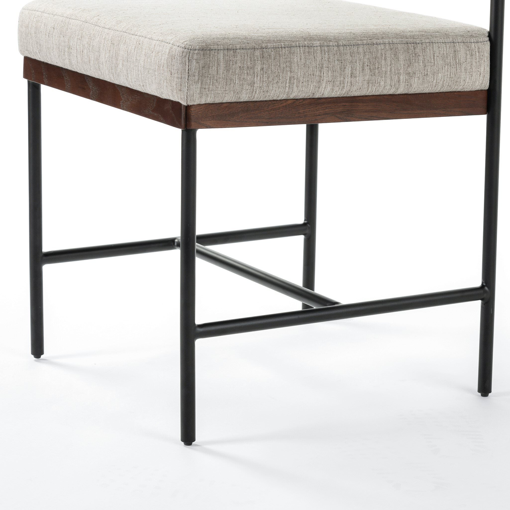 Four Hands Benton Dining Chair in Savile Flannel on white background at Addison West.