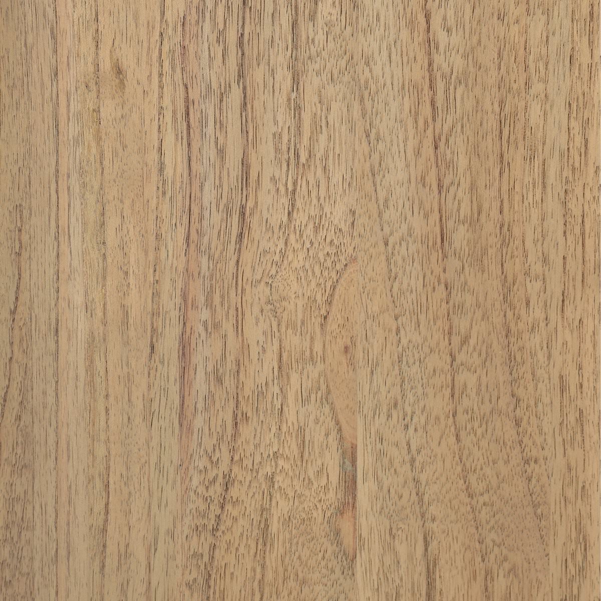 Close up of Four Hands Boa 6 Drawer Dresser in Sandy Mindi Veneer on a white background at Addison West