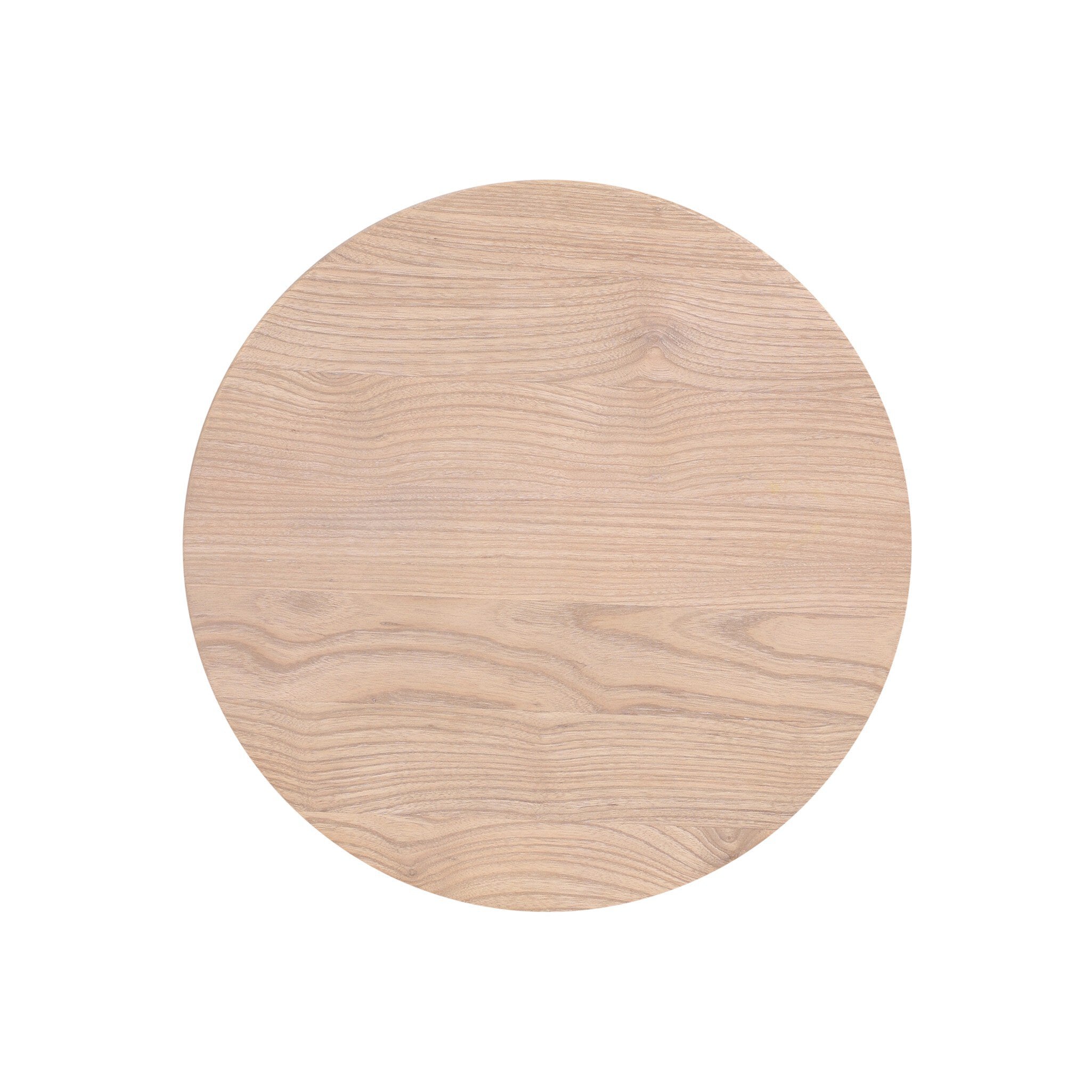 Four Hands Brailey End Table in Smoked Natural Sungkai on white background at Addison West.