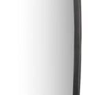 Close up of Four Hands Brinley Mirror in Matte Black on a white background at Addison West