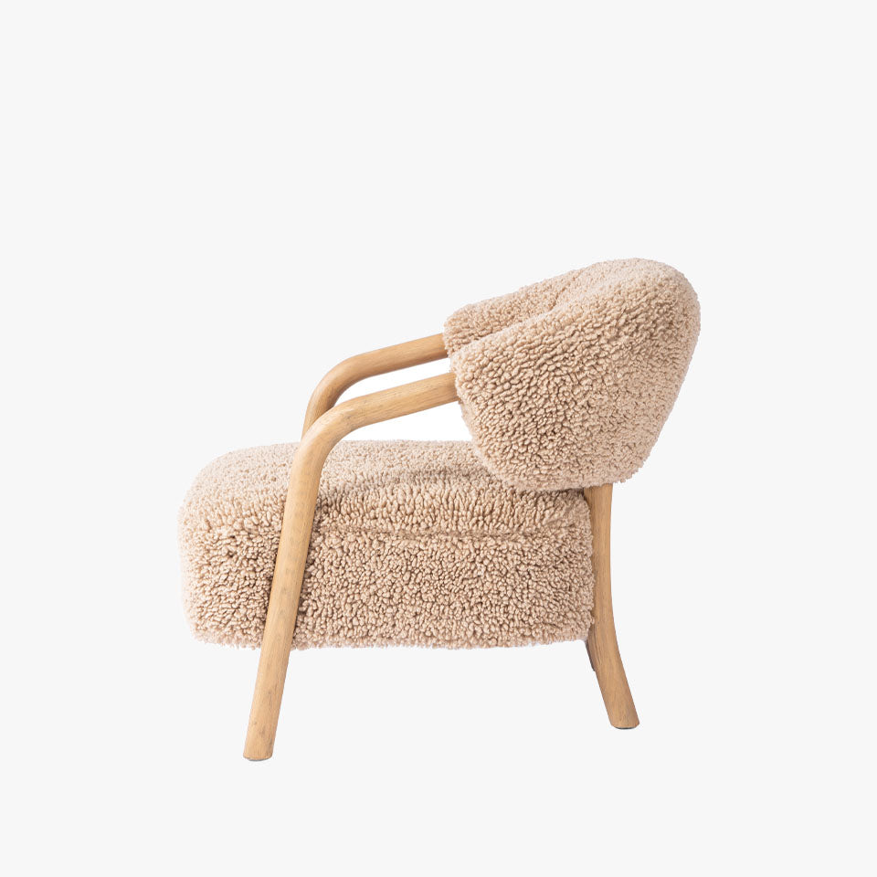 Four Hands Brodie Chair In Andes Toast - Addison West