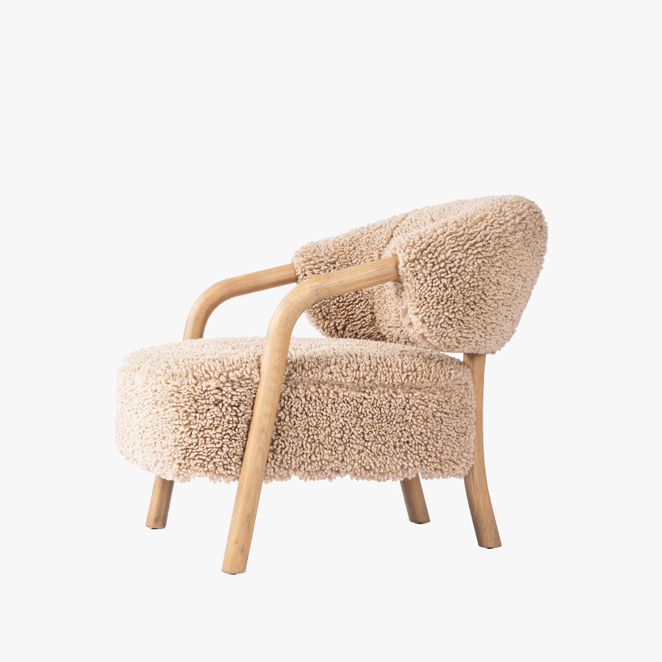 Four Hands Brodie Chair In Andes Toast - Addison West