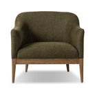 Four Hands Colston Chair in Sutton Olive on a white background at Addison West
