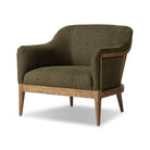Four Hands Colston Chair in Sutton Olive on a white background at Addison West