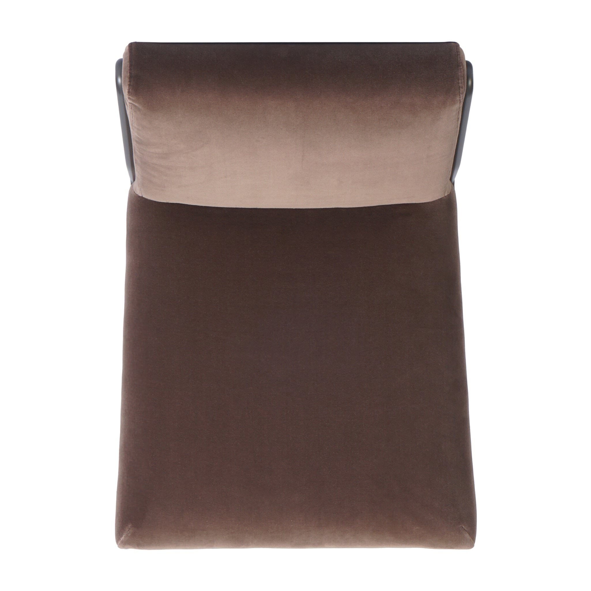 Close up of Four Hands Decker Counter Stool in Surrey Mink on white background at Addison West.