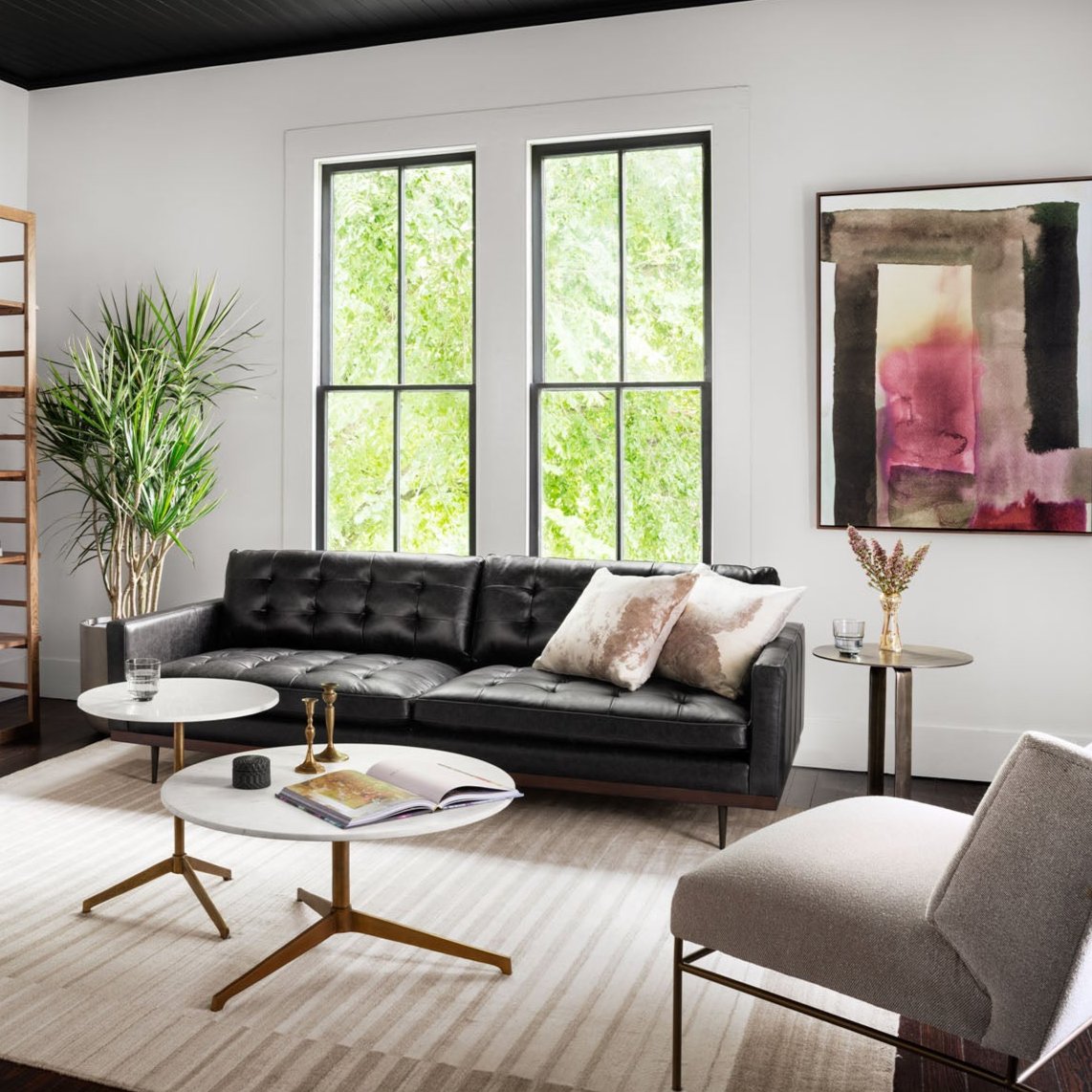 Four Hands Douglas End Table In Aged Bronze - Addison West