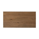 Top of Four Hands Eaton 5 Drawer Dresser in Amber Oak Resin on a white background at Addison West
