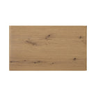 Top of Four Hands Eden Nightstand in Aged Smoked Oak Veneer on a white background at Addison West