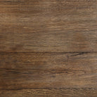 Close up of Four Hands Elio Coffee Table Small in Burnt Bleached Oak on a white background at Addison West