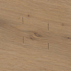 Close up of Four Hands Emmer Nightstand in Aged Smoked Oak  at Addison West