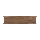 Top of Four Hands Glenview 9 Drawer Dresser in Weathered Oak Veneer on a white background at Addison West