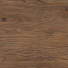 Close up of Four Hands Glenview 9 Drawer Dresser in Weathered Oak Veneer on a white background at Addison West