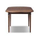 Four Hands Harper Oval Extension Dining Table 84-104" in Toasted Walnut on a white background at Addison West