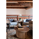 Reece Reeded Oval Coffee Table - Addison West