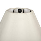 Close up of Four Hands Isabeau Floor Lamp in Black Wrought Iron on a white background at Addison West