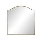 Four Hands Jacques Mirror in Antique Brass on a white background at Addison West