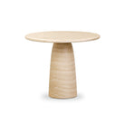 Four Hands Janice Bistro Table-36" in Sand Striae on a white background at Addison West