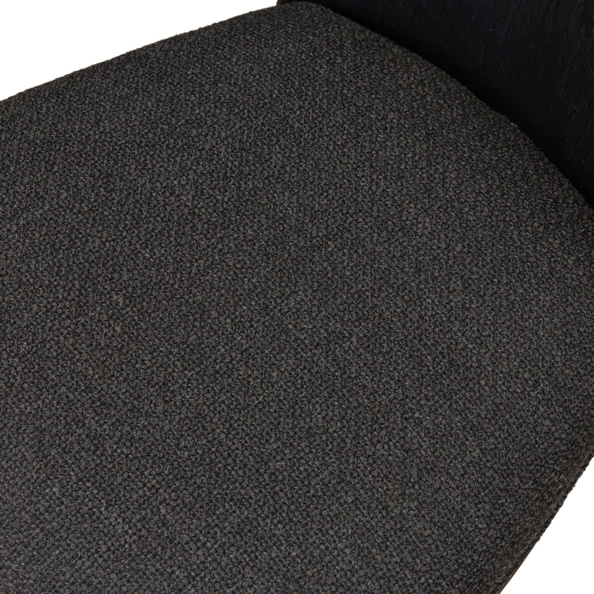Four Hands Jessen Dining Chair Gibson in Black on white background at Addison West.