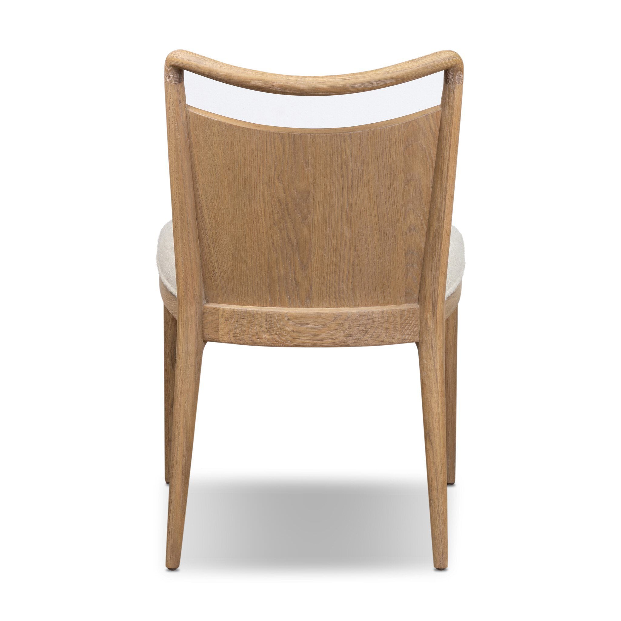 Four Hands Jessen Dining Chair Gibson in Charter Oatmeal on white background at Addison West.
