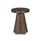 Four Hands Jinx End Table in Tawny Mango on a white background at Addison West