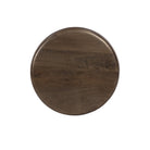 Top of Four Hands Jinx End Table in Tawny Mango on a white background at Addison West