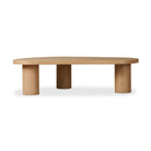 Four Hands Joji Nesting Coffee Table in Natural Oak Veneer in Large on a white background at Addison West