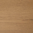 Close up of Four Hands Joji Nesting Coffee Table in Natural Oak Veneer in Large on a white background at Addison West