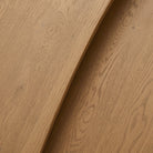 Close up of Four Hands Joji Nesting Coffee Tables in Natural Oak Veneer on a white background at Addison West