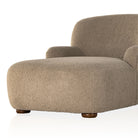 Four Hands Kadon Chaise Lounge In Sheepskin Camel - Addison West
