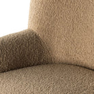 Four Hands Kadon Swivel Chair In Sheepskin Camel - Addison West