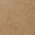 Close up of Four Hands Knox Accent Bench in Light Hair on Hide at Addison West