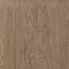 Close up of Four Hands Knox Accent Bench in Light Hair on Hide at Addison West