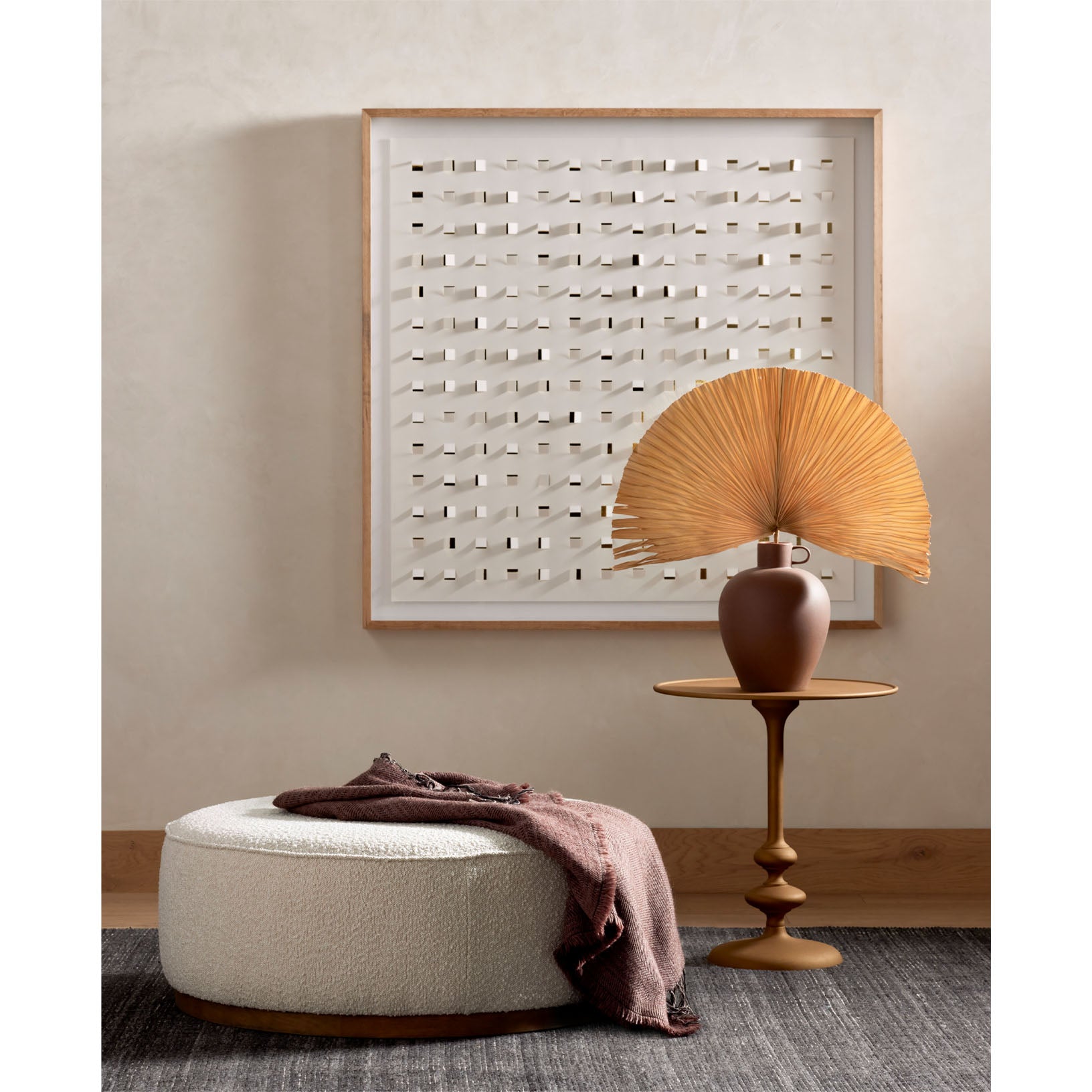 Four Hands Marlow Matchstick Pedestal Table - Addison West