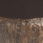 Close up of Four Hands Nemo End Table in Smooth Sandy Concrete on a white background at Addison West