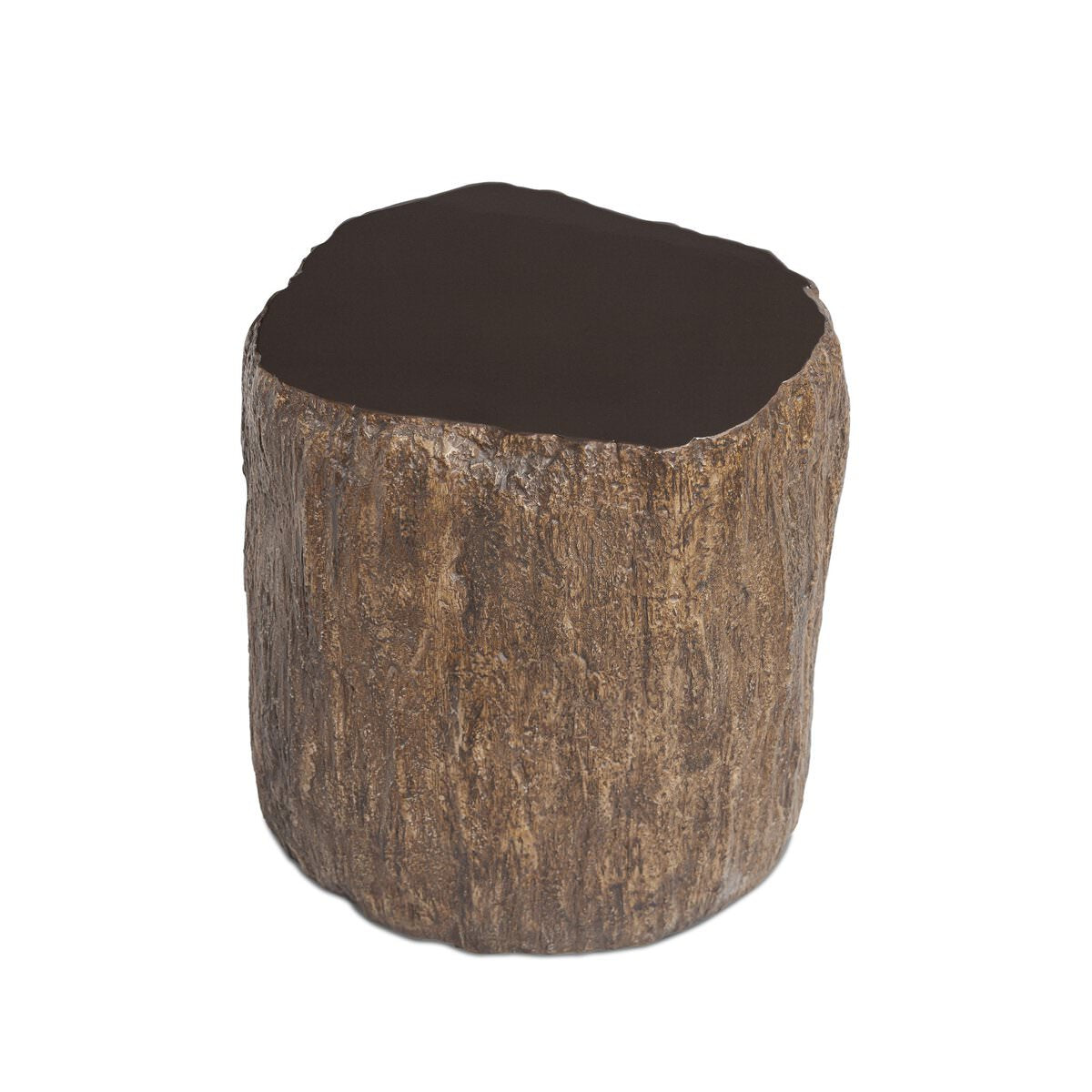 Four Hands Nemo End Table in Smooth Sandy Concrete on a white background at Addison West
