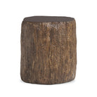 Four Hands Nemo End Table in Smooth Sandy Concrete on a white background at Addison West