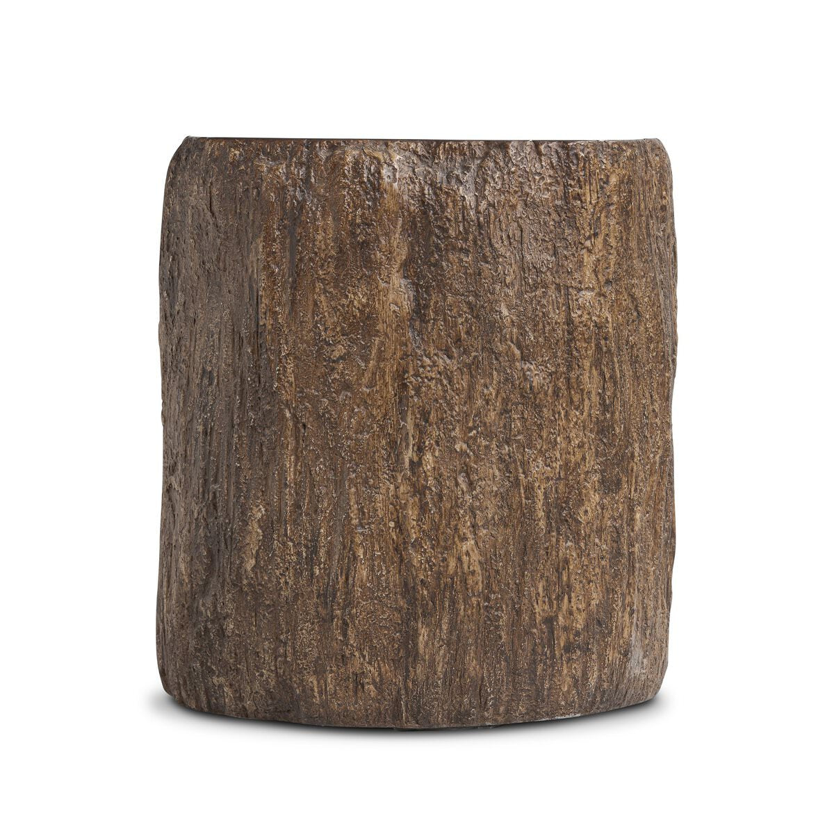 Four Hands Nemo End Table in Smooth Sandy Concrete on a white background at Addison West