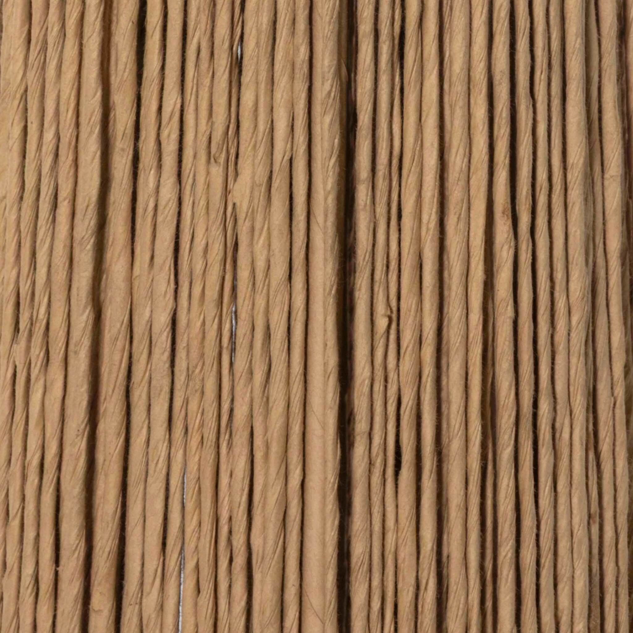 Close up of Four Hands Nessa Floor Lamp in Cream Slub Linen on a white background at Addison West