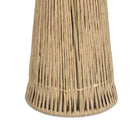 Close up of Four Hands Nessa Table Lamp in Antique Brass Iron on a white background at Addison West