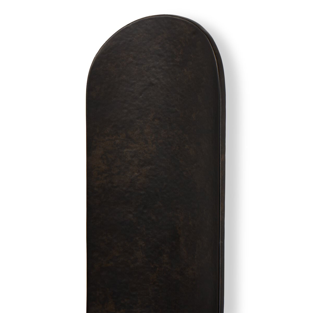 Close up of Four Hands Pilla Wall Mounted Candle Holder Set in Distressed Bronze on a white background at Addison West