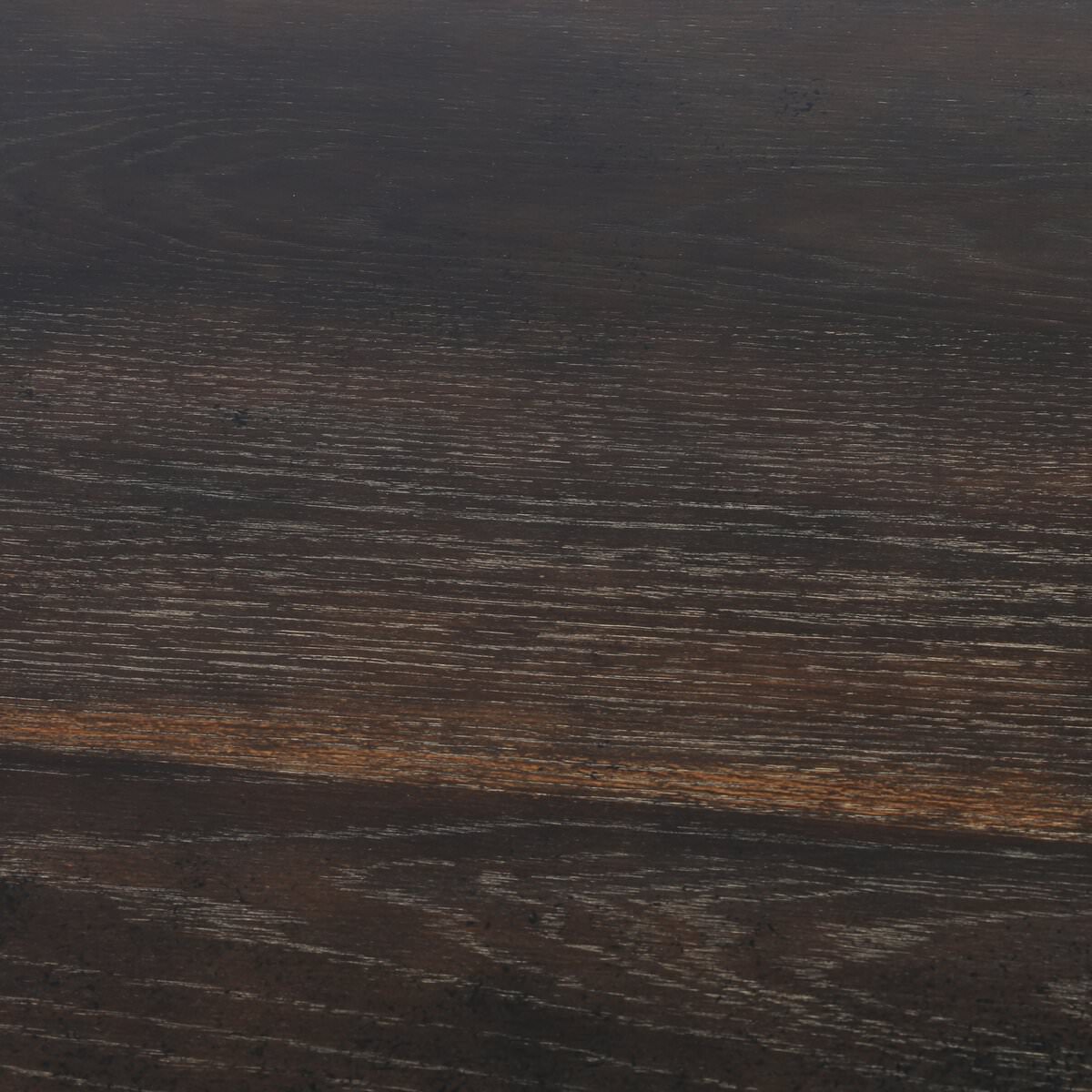 Close up of Four Hands Powell Dining Table in English Brown Oak