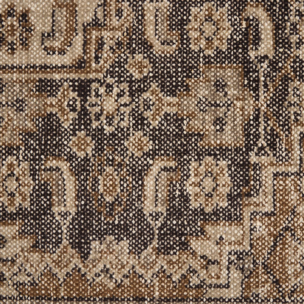 Close up of Four Hands Prato Hand Knotted Rug in Prato Espresso, 9'x12' at Addison West